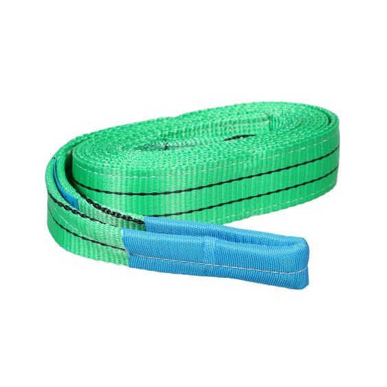 Hijsband 2 ton met certificaat - Groen 4M