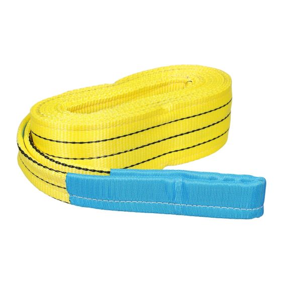 Hijsband 3 ton met certificaat - Geel 10M