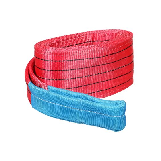 Hijsband 5 ton met certificaat - Rood 10M