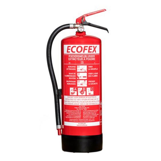 Poederblusser Ecofex Benor V ABC 6 kg