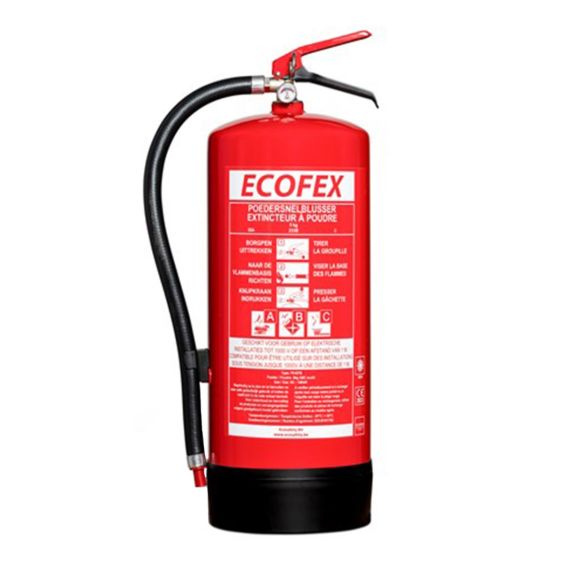 Poederblusser Ecofex Benor V ABC 9 kg