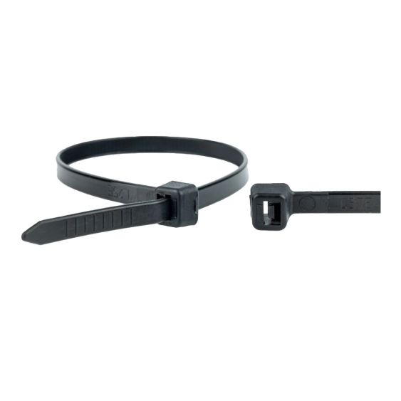 Kabelbinder Zwart 1220x9,0 mm - Zak 100 stuks