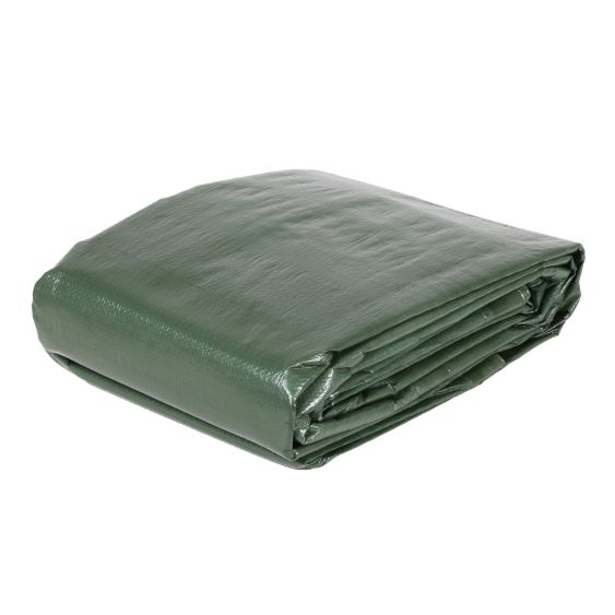 Afdekzeil Groen PE 10x12 meter 140 gr/m² 