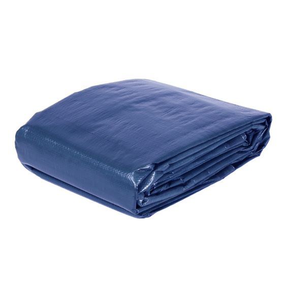 Afdekzeil Blauw PE 10x12 meter 140 gr/m² 