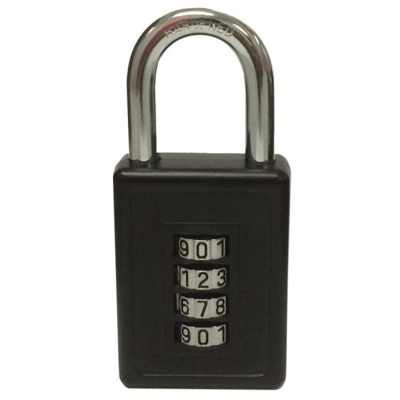 M-LOY cijferhangslot zwart 40 mm | Cijferslot