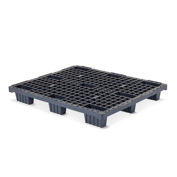Export Pallet 100 x 120 cm Nieuw Open Dek - 9 Pootjes Nestbaar