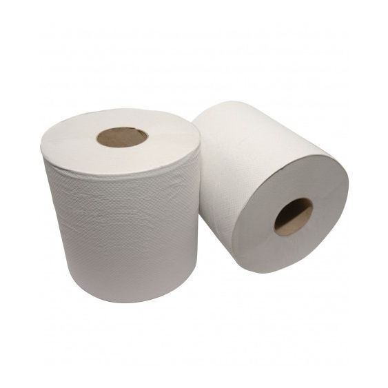 Poetspapier Recycled naturel Wit 300 Meter