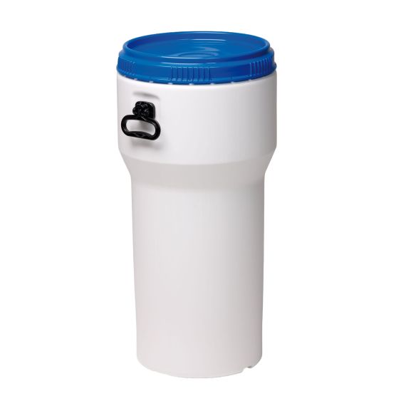 Nestbaar vat 7260H Wit met Handgrepen 60 liter