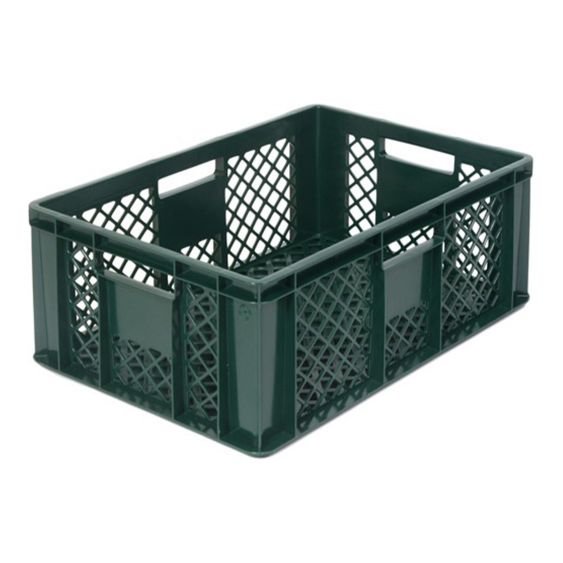 Broodkrat Geperforeerd 600x400x240 mm Groen