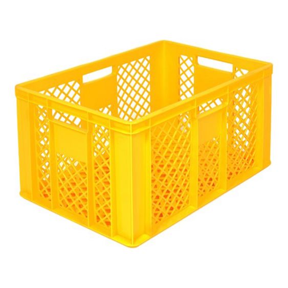 Broodkrat Geperforeerd 600x400x320 mm Geel