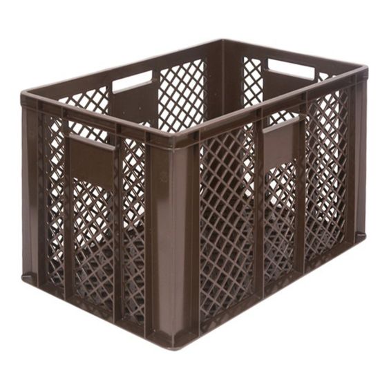 Broodkrat Geperforeerd 600x400x410 mm Bruin