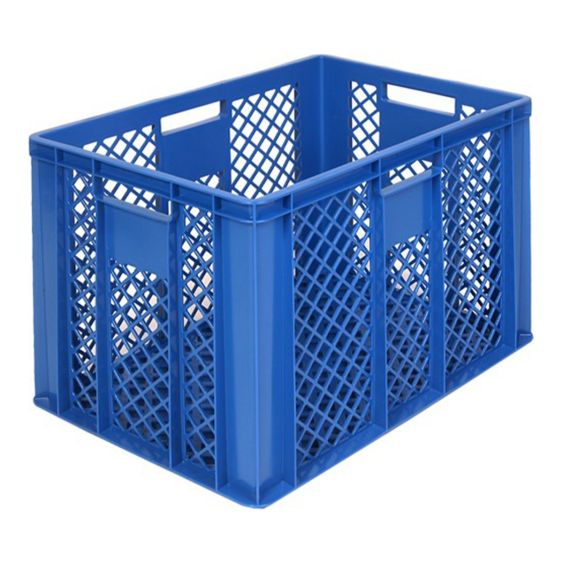 Broodkrat Geperforeerd 600x400x410 mm Blauw