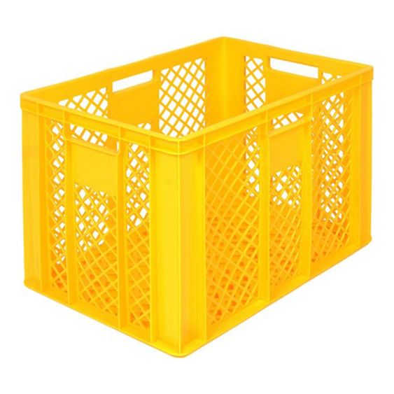 Broodkrat Geperforeerd 600x400x410 mm Geel