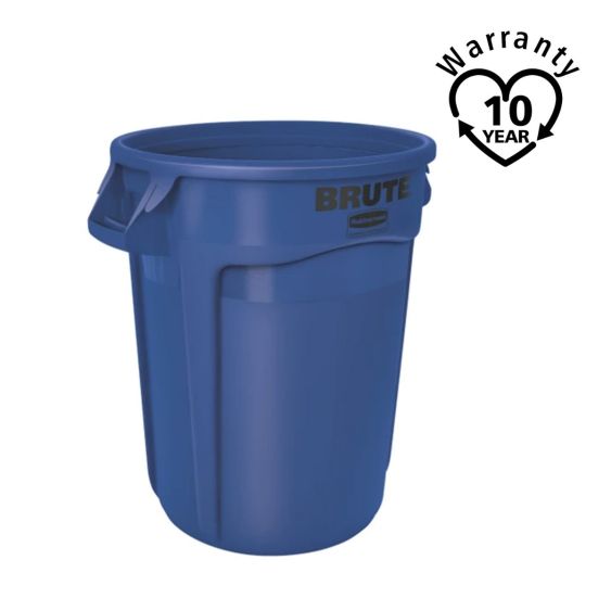 Container Rubbermaid Rond 121,1 liter Blauw Onverwoestbaar