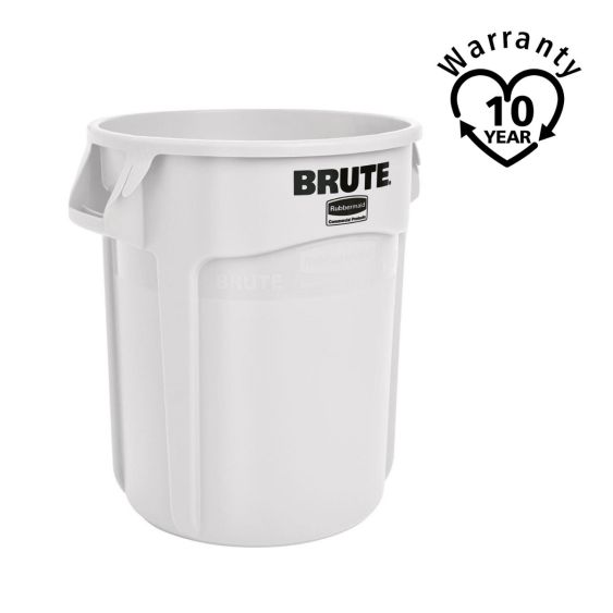 Container Rubbermaid Rond 37,9 liter Wit Onverwoestbaar
