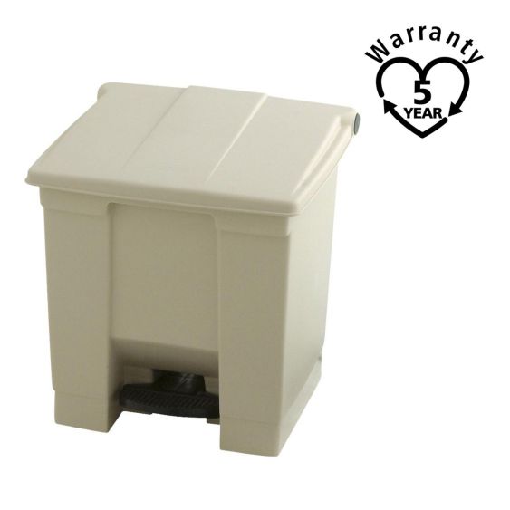 Rubbermaid Classic Pedaalcontainer 30 L - Kleur naar Keuze - warranty
