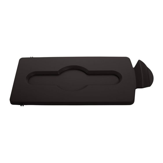 Rubbermaid Deksel Gesloten Bruin voor Recyclingstation