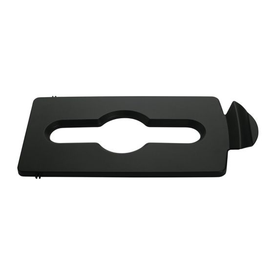 Rubbermaid Deksel Gemixt Afval Zwart voor Recyclingstation