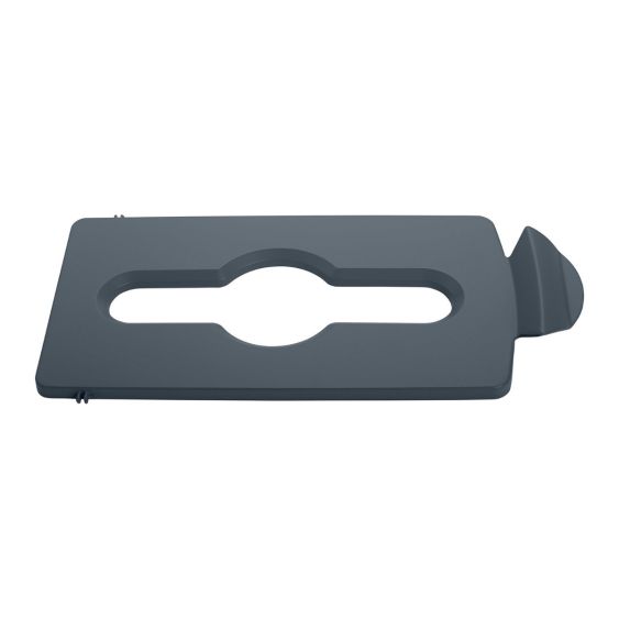 Rubbermaid Deksel Gemixt Afval Grijs voor Recyclingstation