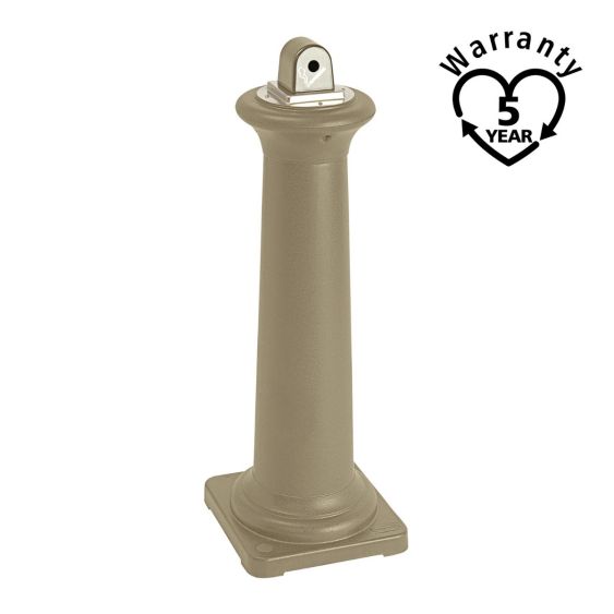 Rubbermaid Asbak Tuscan Stalen Binnenbak - Kleur naar Keuze - warranty