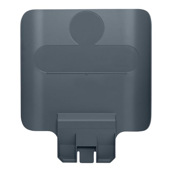 Rubbermaid Communicatiepaneel Grijs voor Recyclingstation