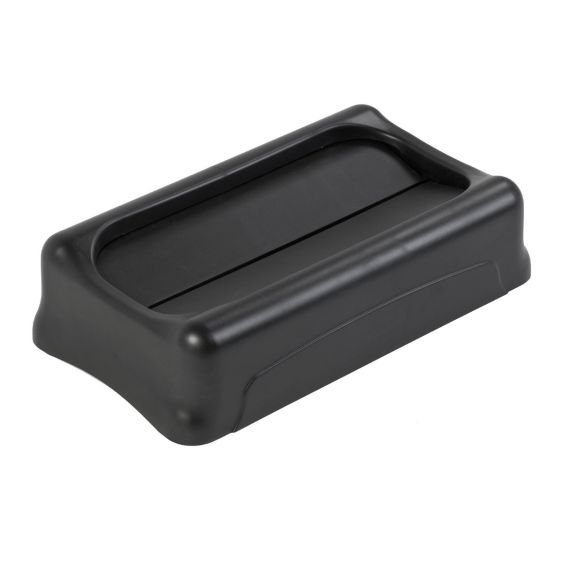 Rubbermaid Tuimeldeksel Zwart - Slim Jim Container 60 en 87 L