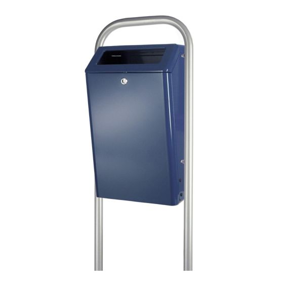 Buitenafvalbak DutchDesign 50 Liter Blauw