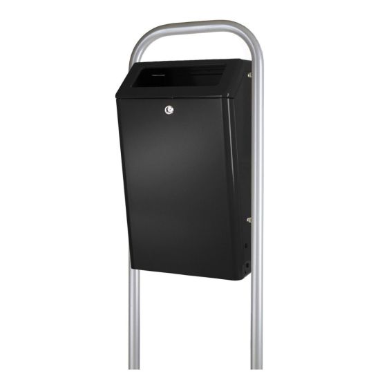 Buitenafvalbak DutchDesign 50 Liter Zwart