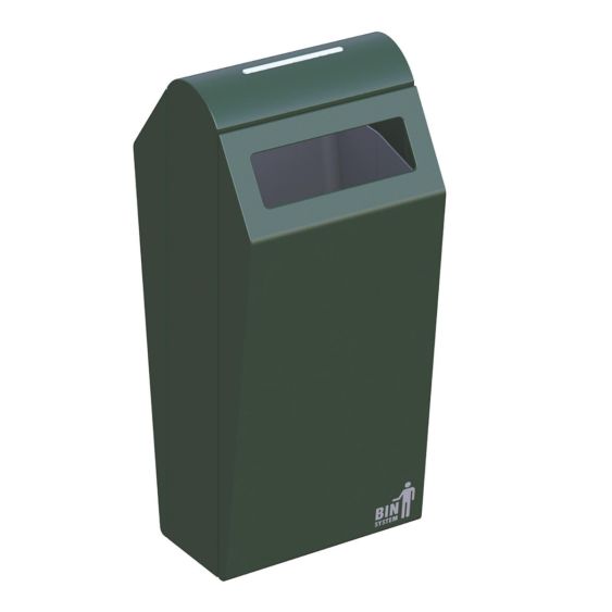 Buitenafvalbak Double BIN 90 Liter Groen