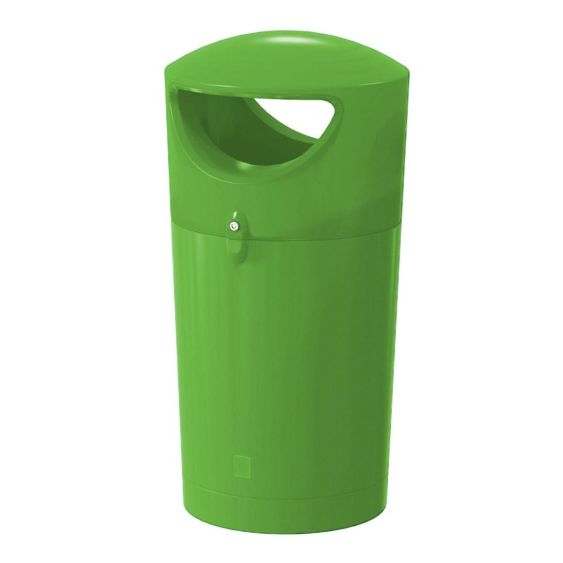 Buitenafvalbak Metro Hooded 100 Liter Lime