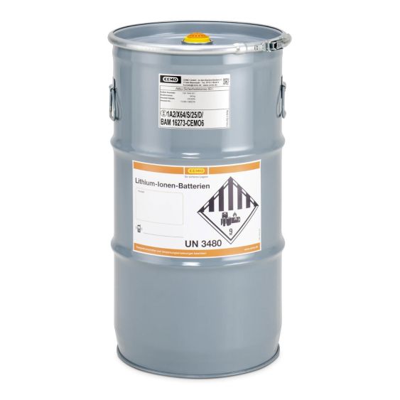 Veiligheidston voor Defecte Accu's 60 liter