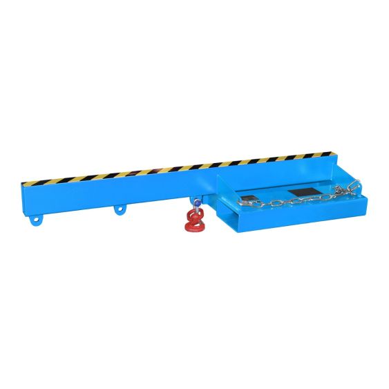 Kraanarm voor Heftruck Bauer Blauw 1550 mm 2500 kg