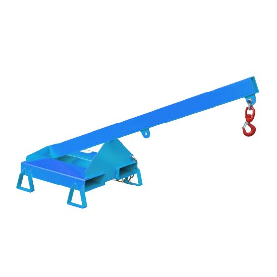 Kraanarm 25° voor Heftruck Bauer Blauw 1600 mm 1000 kg