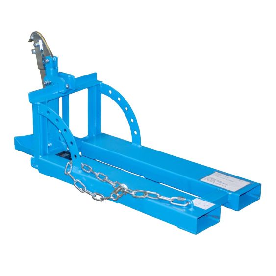 Vatenlifter voor Heftruck Bauer 60-Liter Vaten Blauw 100 kg