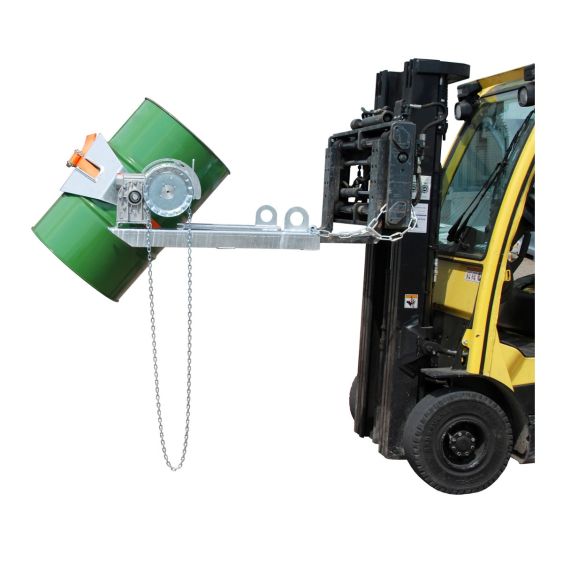 Vatenkantelaar Kettinglier voor Heftruck Bauer Verzinkt 300 kg