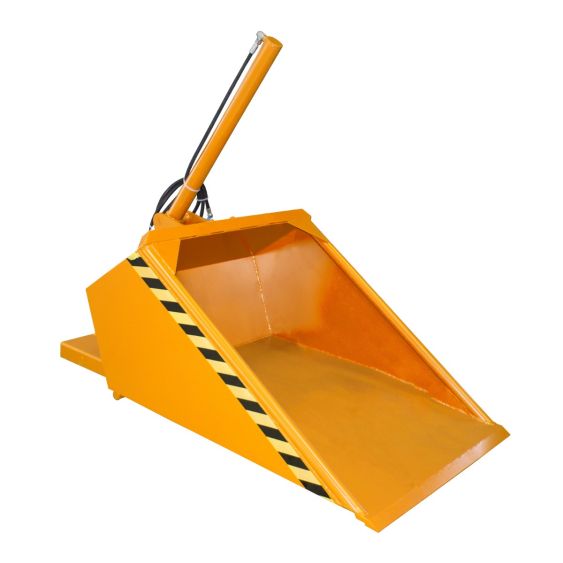 Schepbak voor Heftruck Hydraulisch Bauer Oranje 500 Liter