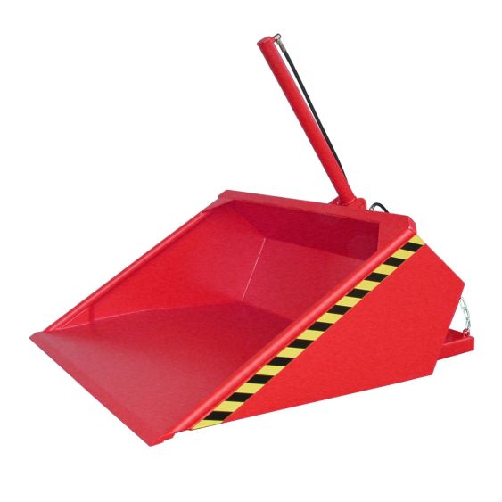 Schepbak voor Heftruck Hydraulisch Bauer Rood 700 Liter