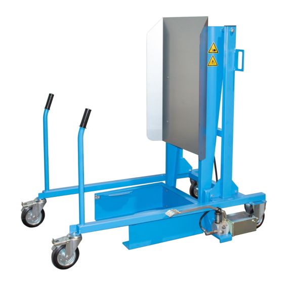 Afvalcontainer Kantelaar Hydraulisch Bauer 30 Slagen Blauw