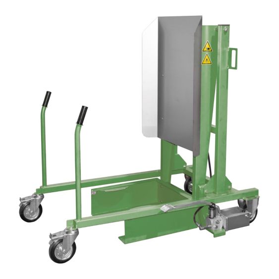 Afvalcontainer Kantelaar Hydraulisch Bauer 30 Slagen Groen