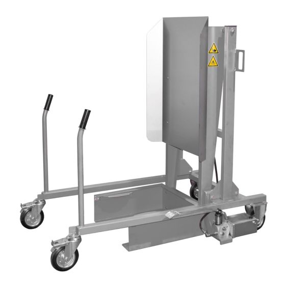 Afvalcontainer Kantelaar Hydraulisch Bauer 30 Slagen Grijs