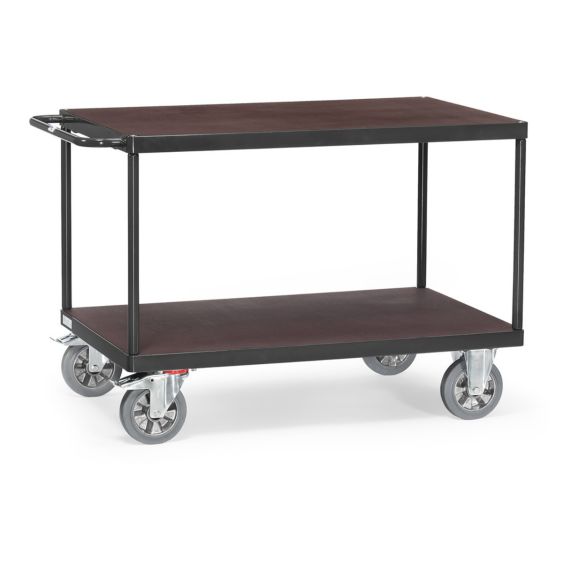 Tafelwagen Zware Lasten 1200 Kg 2000x800 mm 2 Etages Grijs