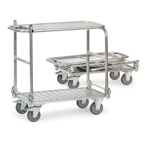 Etagewagen Inklapbaar Aluminium 200 Kg 720x450 mm