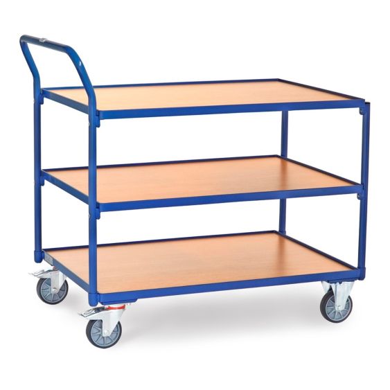Tafelwagen Staal 300 Kg 1000x700 mm 3 Etages