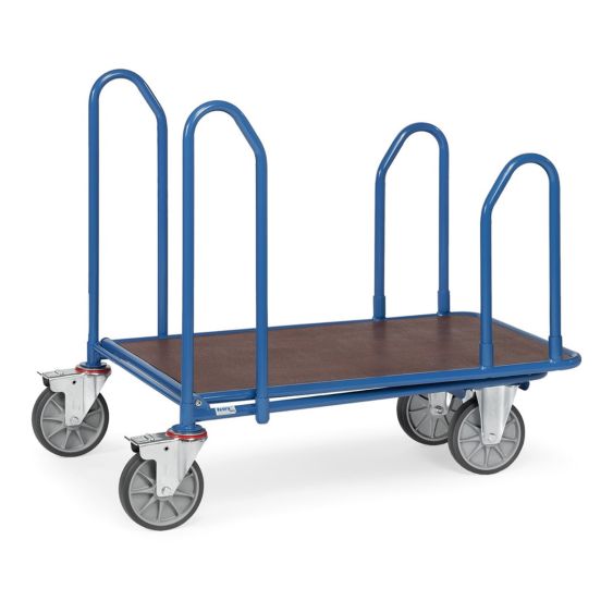 Plateauwagen Cash + Carry met Beugels 500 Kg 1000x600 mm