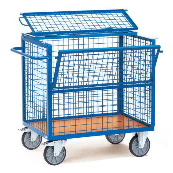 Pakketwagen Klapbare Deksel 2-Delig 600 Kg 1000x700 mm