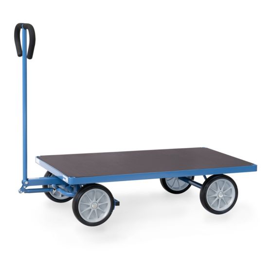 Handtrekwagen 500 Kg 1060x600 mm Rubberen Wielen