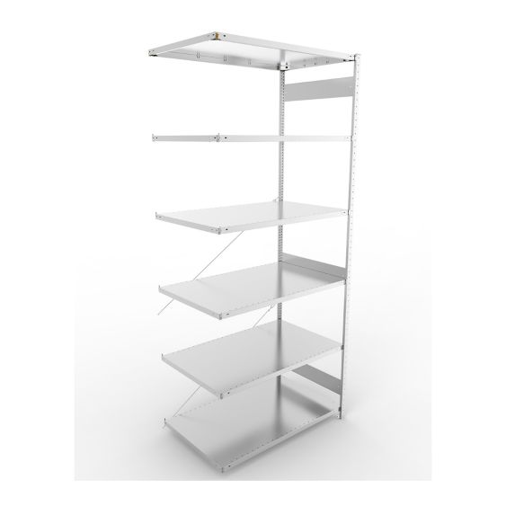 Legbordstelling META 230 kg Aanbouwsectie 300x130x80 cm - 4