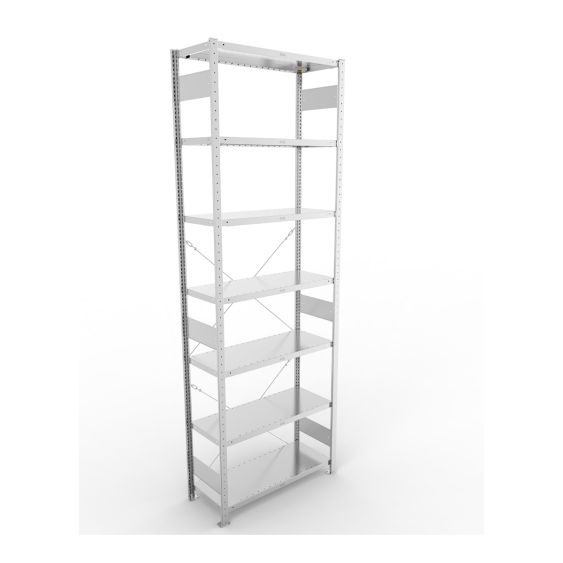 Legbordstelling META 230 kg Basissectie  300x100x40 cm - 4