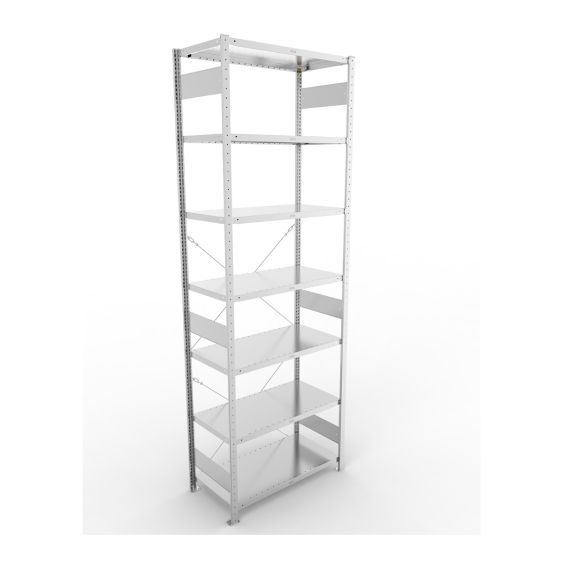 Legbordstelling META 230 kg Basissectie 300x100x50 cm - 4