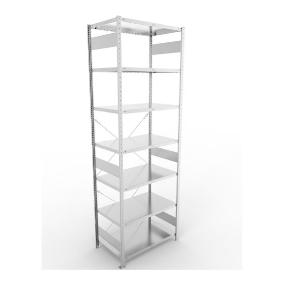 Legbordstelling META 230 kg Basissectie 300x100x60 cm - 4